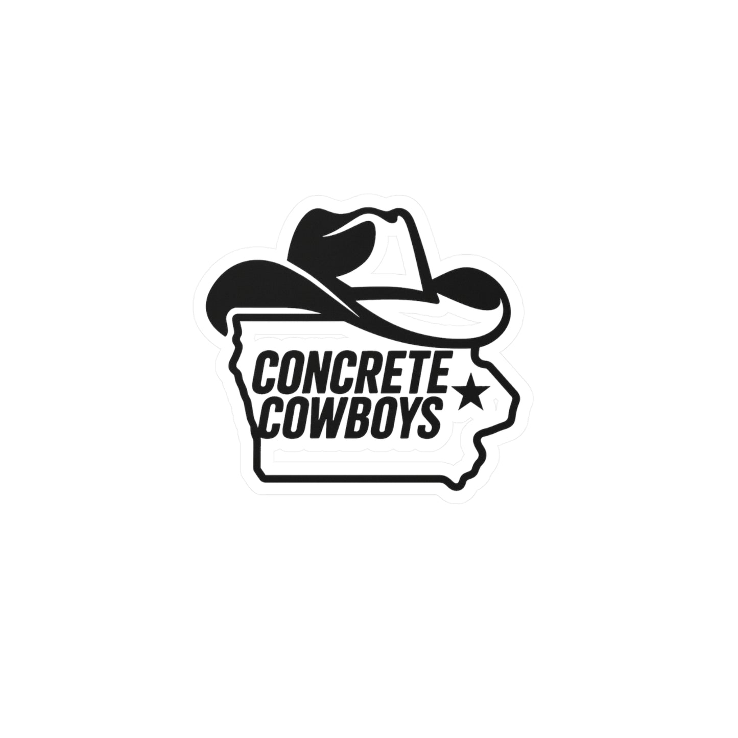 Iowa Cowboy Vinyl Decal