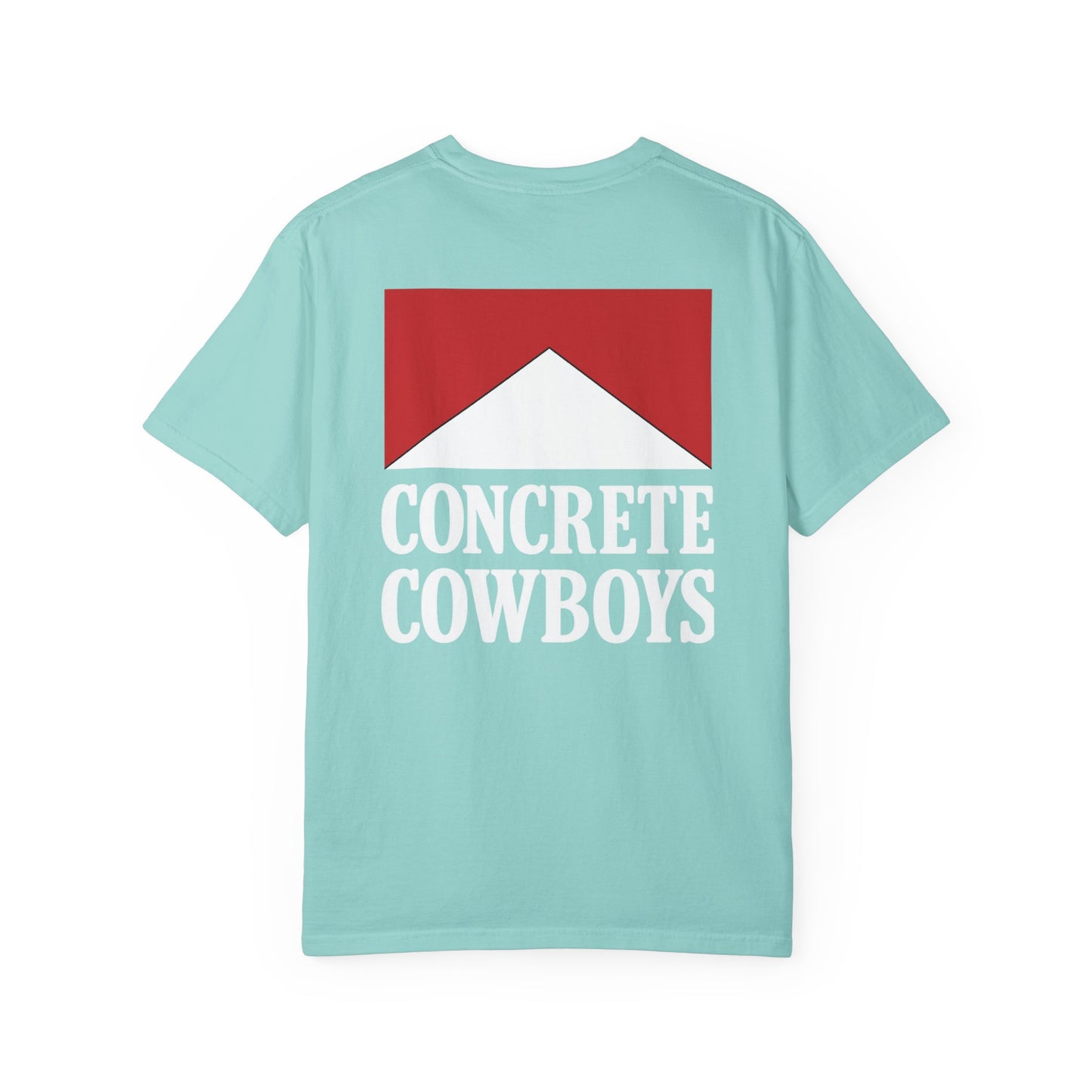 Back view showing Cowboy Killer graphic.