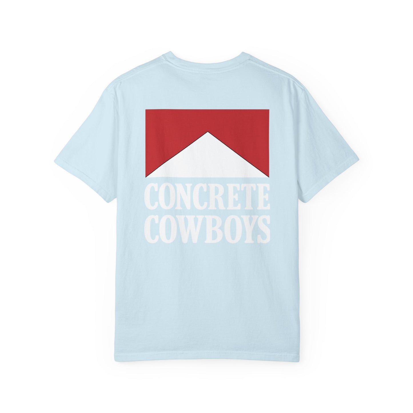 Back view showing Cowboy Killer graphic.