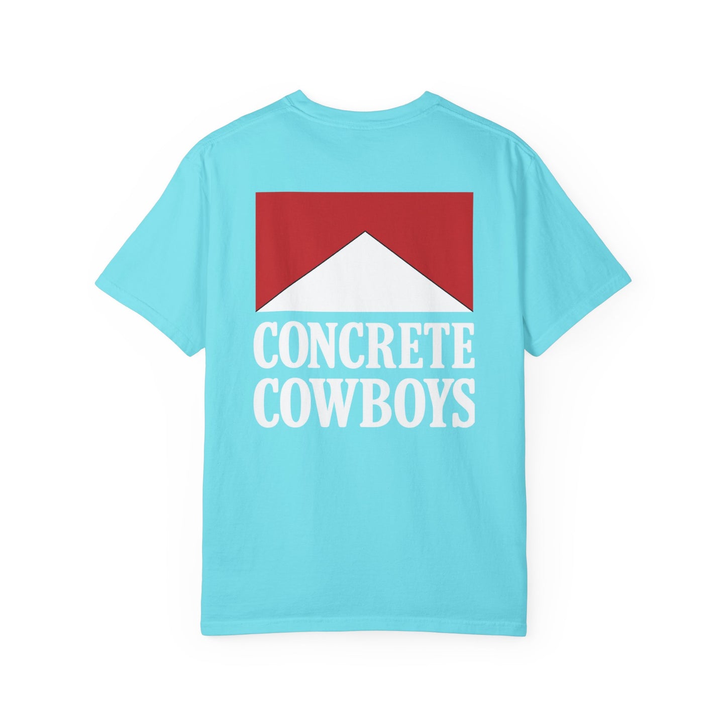 Back view showing Cowboy Killer graphic.