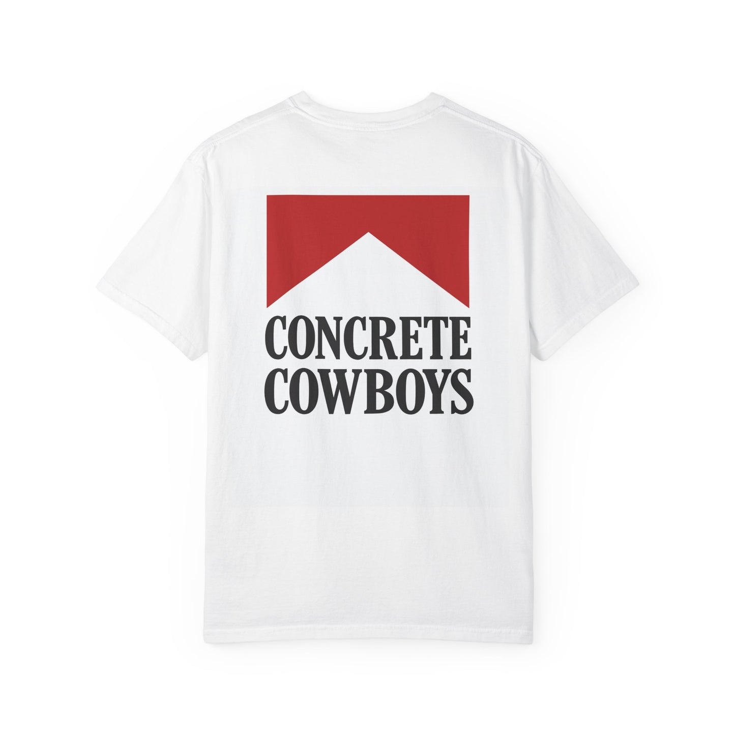 Back view showing Cowboy Killer graphic.

