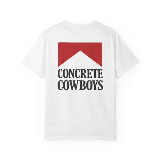 Back view showing Cowboy Killer graphic.

