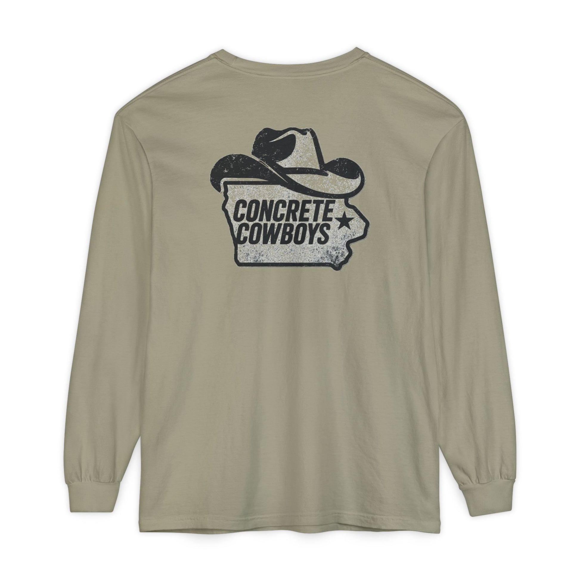 Back view showing Iowa Cowboy graphic.