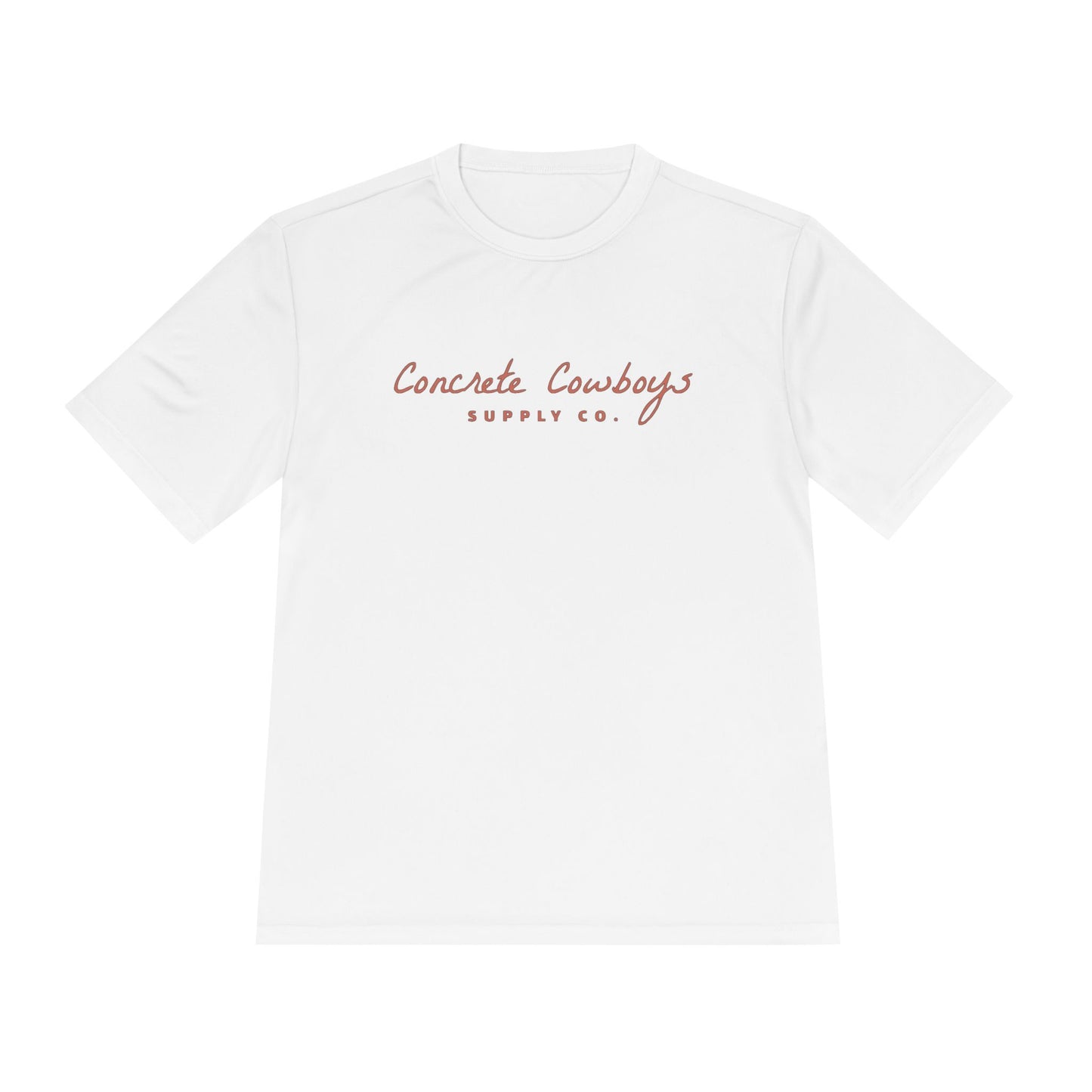 T-shirt in white with Supply Co. logo.