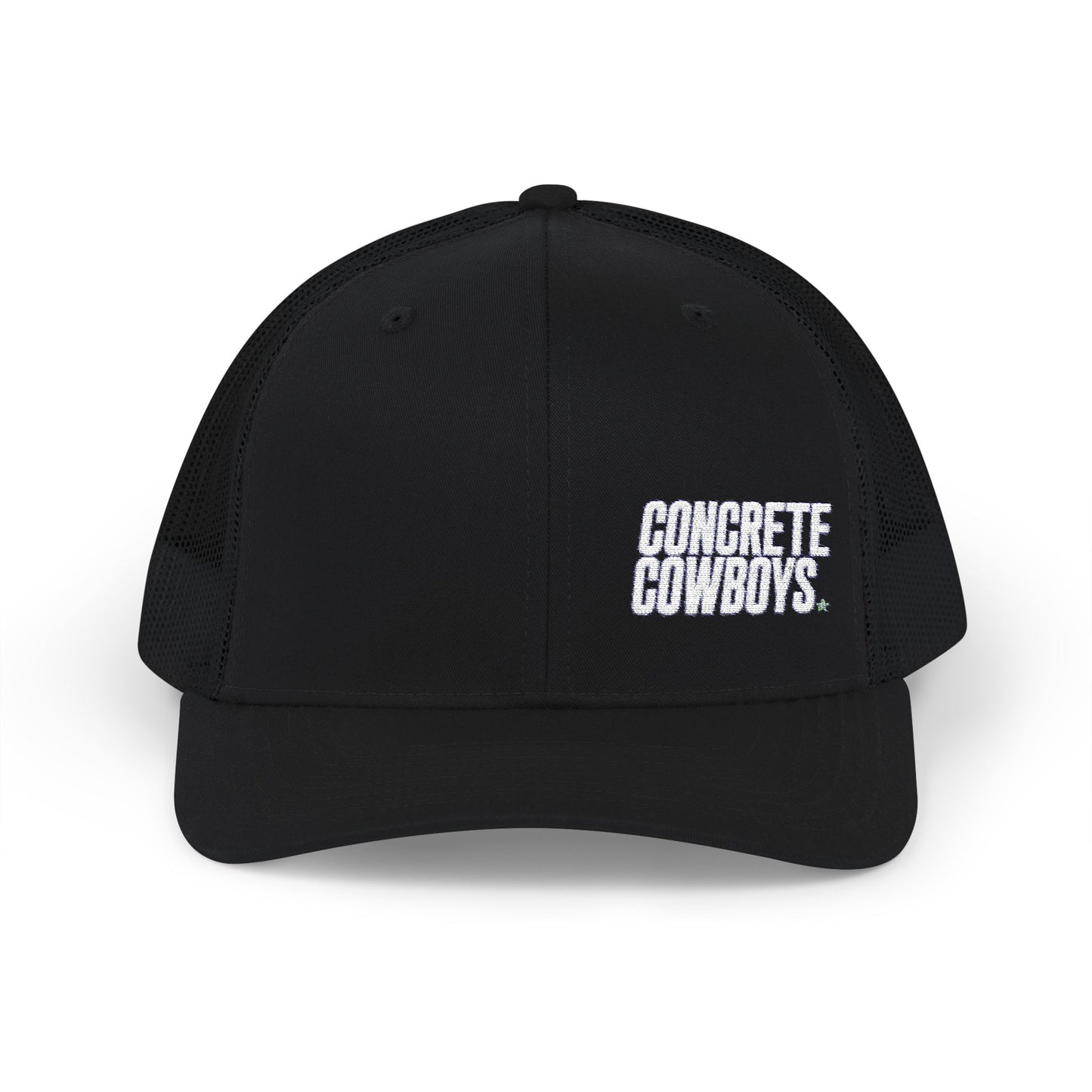 Concrete Cowboys Cowboy Classic Snapback in Black — front view