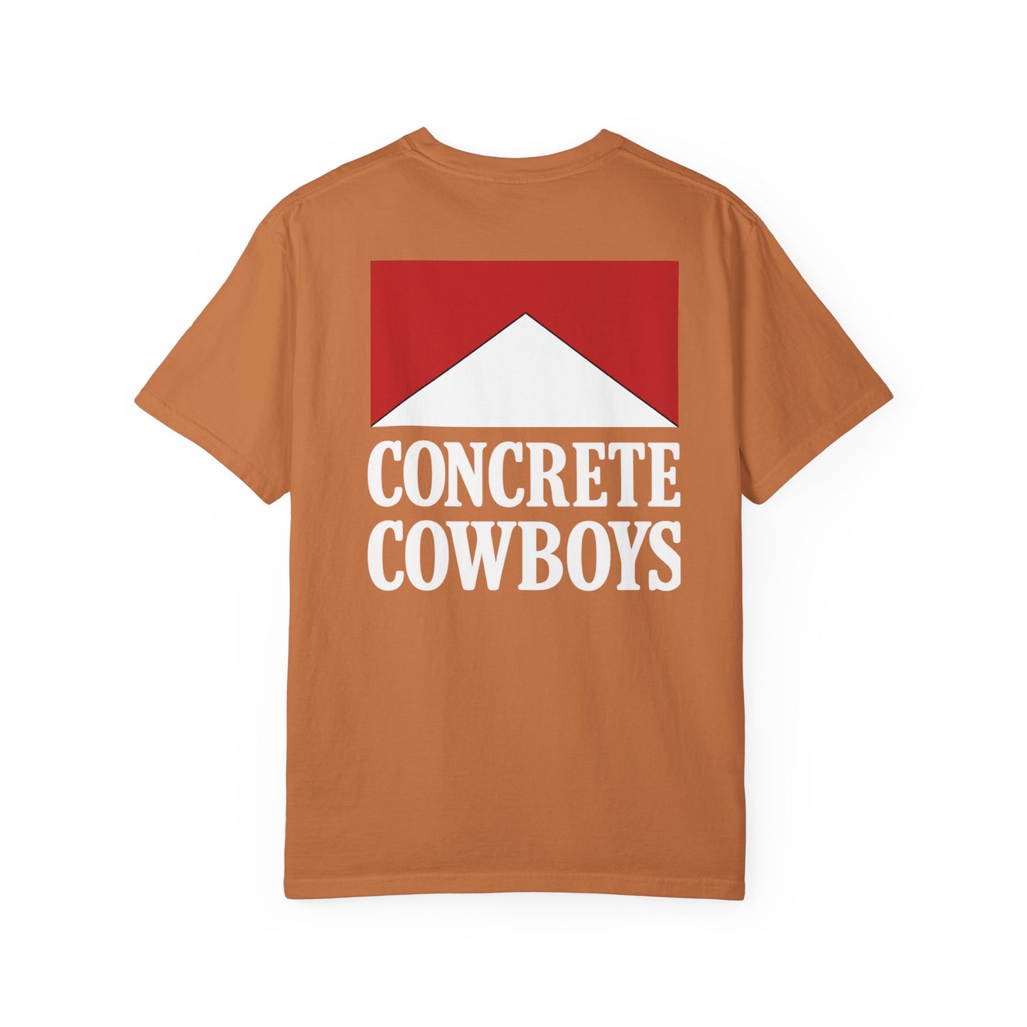 Concrete Cowboys Cowboy Killer yam t-shirt back showing bold western graphic